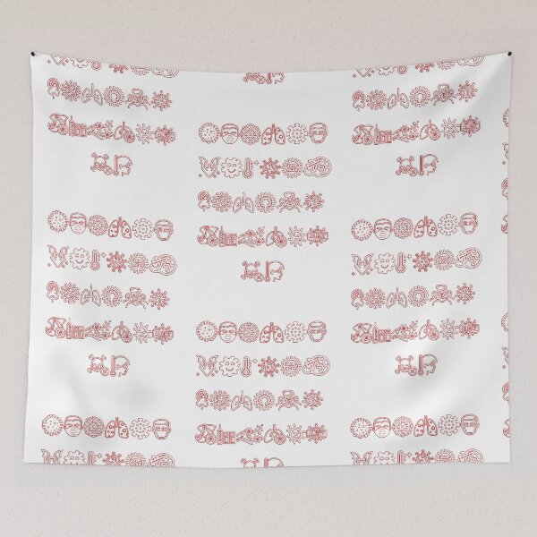 Item preview, Corona Virus Alphabets designed and sold by basitcv.