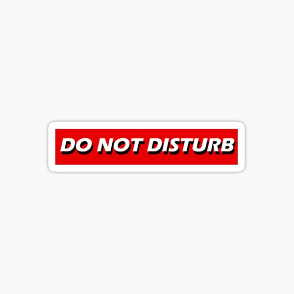 Item preview, Do not disturb designed and sold by DUHALT.