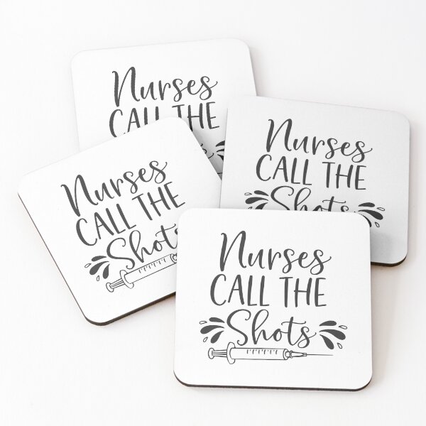 Item preview, Nurses call the shots - gift for nurse  designed and sold by mochiron.