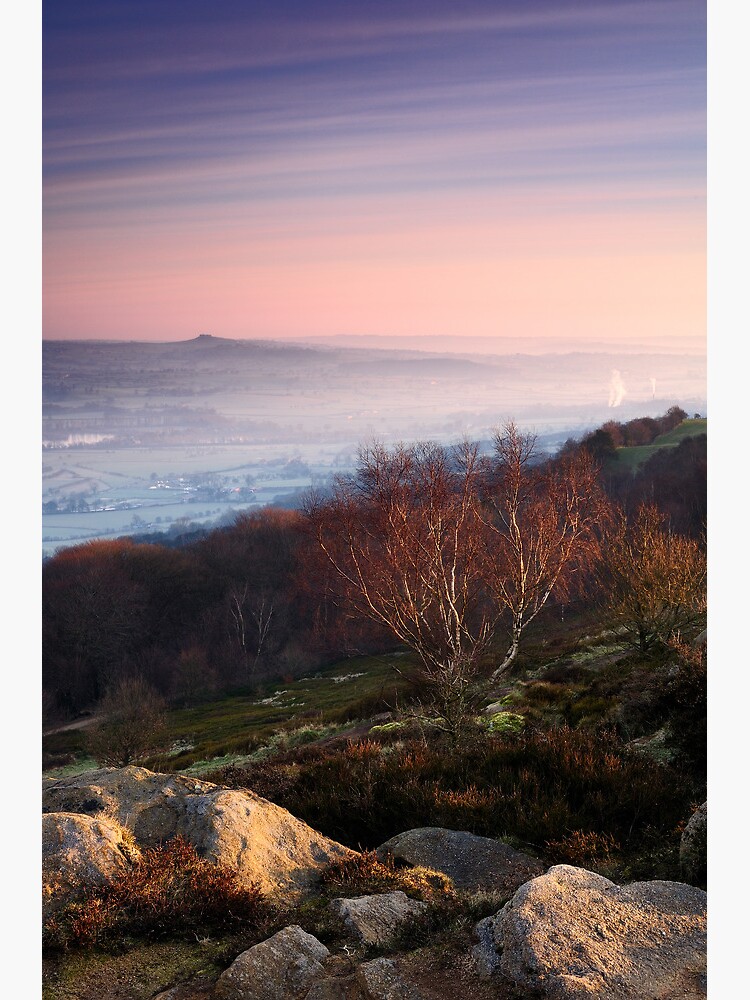 Thumbnail 3 of 3, Art Print, Towards Almscliffe Crag from Surprise View designed and sold by sjbowen.