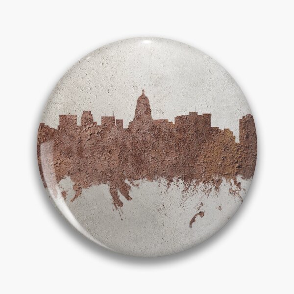 Artikelvorschau, Madison Wisconsin Skyline entworfen und verkauft von ArtPrints.