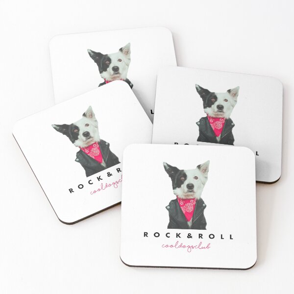 Item preview, ROCK & ROLL - COOL DOGS - ROCK DOGS CUTE DOG designed and sold by Tropical Blood.