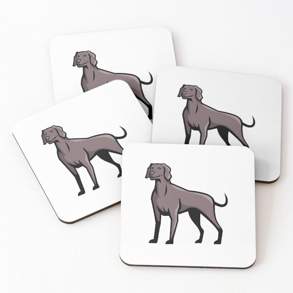 Item preview, Weimaraner Dog Breed Mascot designed and sold by patrimonio.