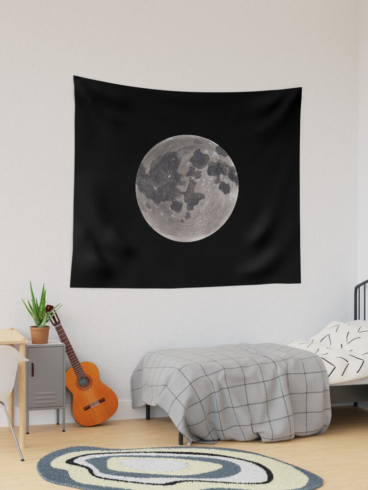 Full best sale moon tapestry