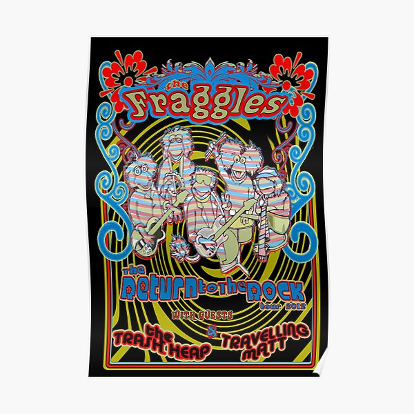 Fraggles - return to the rock tour poster Poster