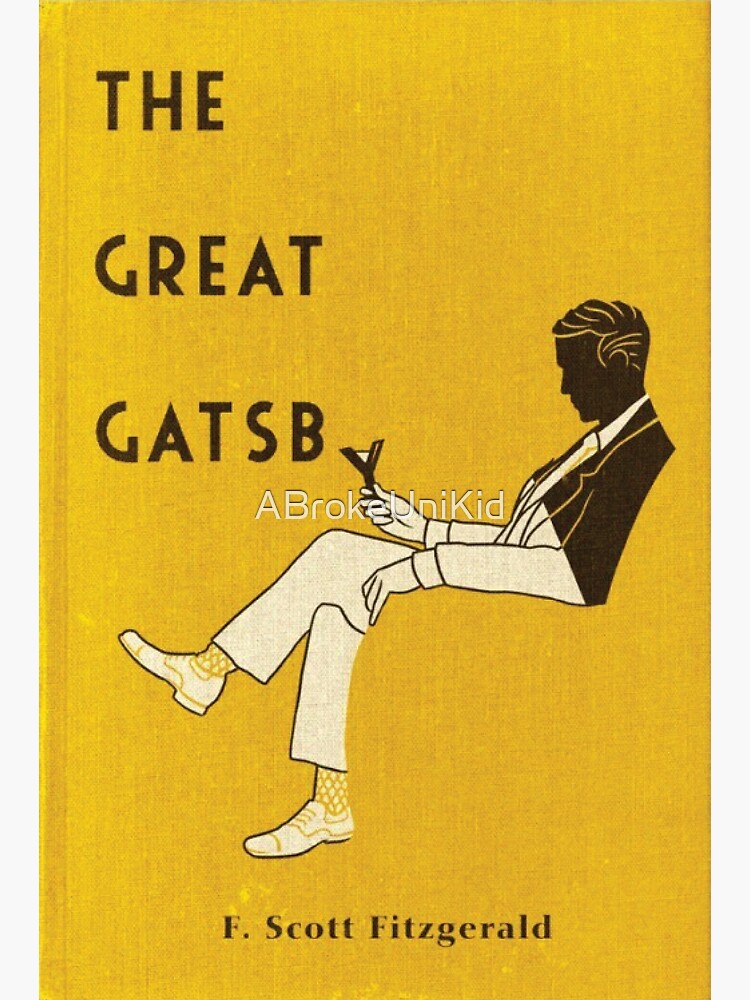 Discover The Great Gatsby Book Cover Premium Matte Vertical Poster