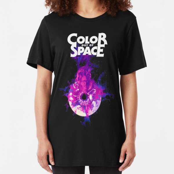 Color Out of Space - "Eyeball"【Horror】 Design (2019)☆VHS|Gasm Video☆ Slim Fit T-Shirt