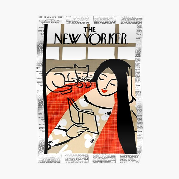New Yorker Cover Art Poster