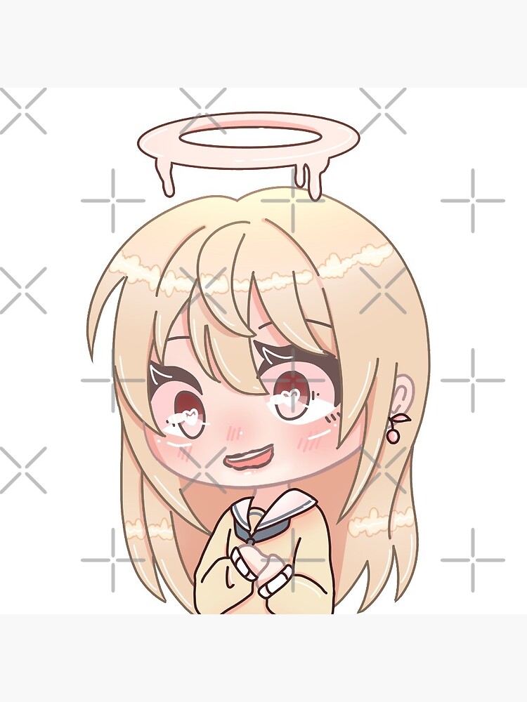 Cute Anime Girl - Gacha Edit Sticker for Sale by BambooBanana