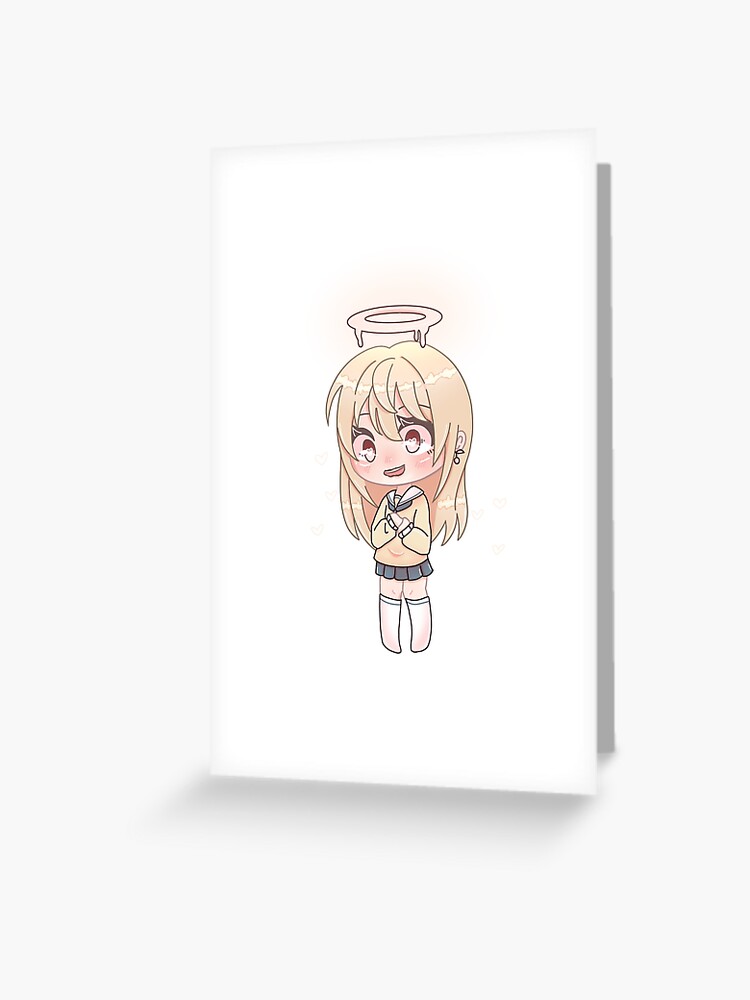 yandere~ - gacha edit Greeting Card for Sale by BambooBanana