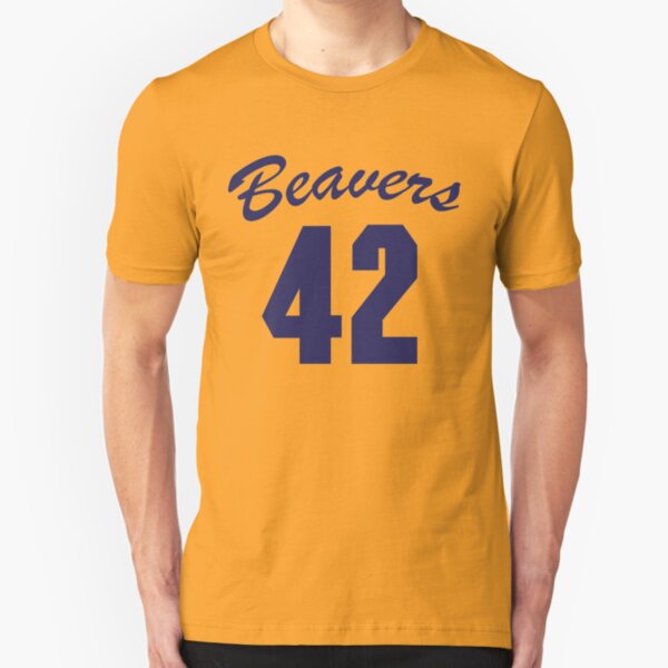 Beavers 42 (Teen Wolf) Slim Fit T-Shirt