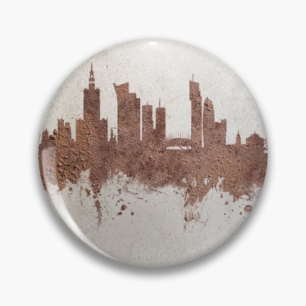 Item preview, Warsaw Poland Skyline designed and sold by ArtPrints.