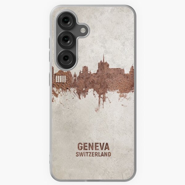 Item preview, Geneva Switzerland Skyline designed and sold by ArtPrints.