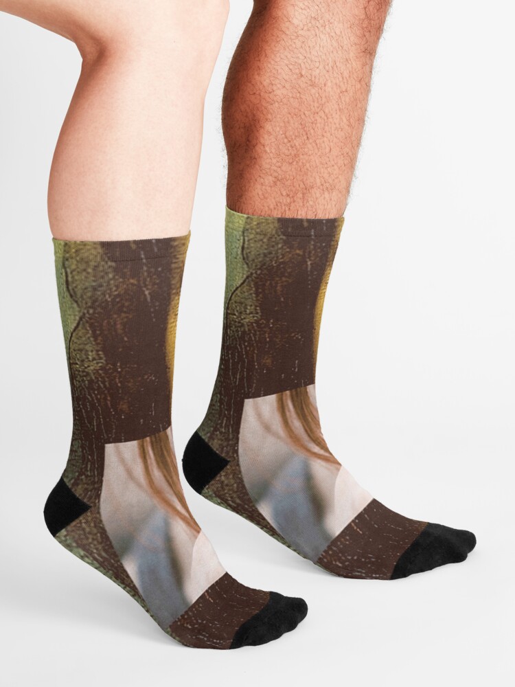 Alternate view of Mona Lisa Lollipop Selfie Search Results Web results Leonardo da Vinci Pop Culture Print Socks