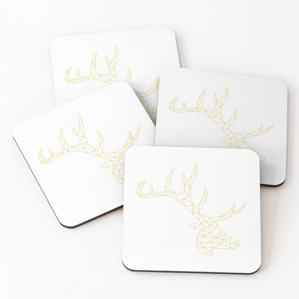 Item preview, Geometric stag designed and sold by WildGeometric.