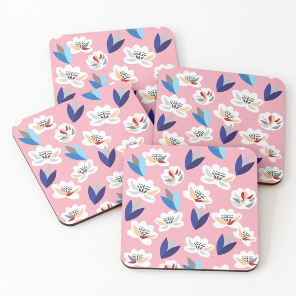 Item preview, The rose garden. Graphic design of flowers and leaves in a blooming garden. designed and sold by CatCoconut-Art.