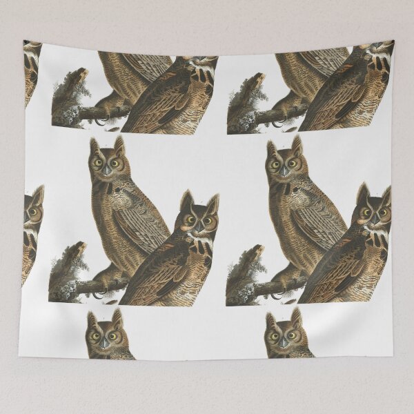 Item preview, Owls - John James Audubon designed and sold by Vintage Designs +.