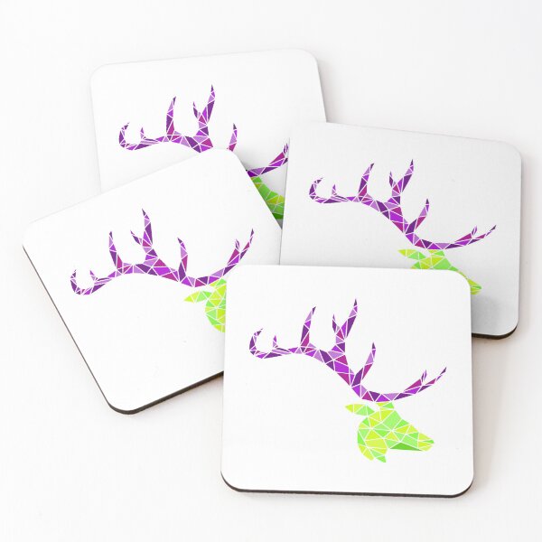 Item preview, Geometric stag designed and sold by WildGeometric.