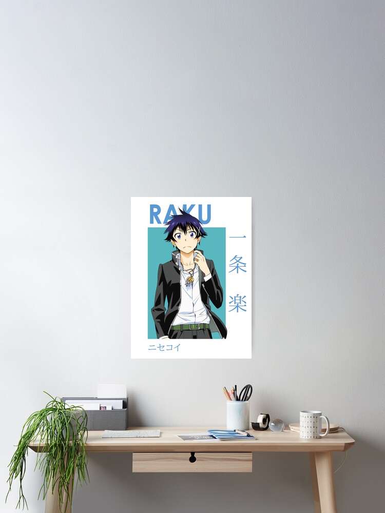 Raku Ichijo Nisekoi False Love Card Anime Poster for Sale by kino-san