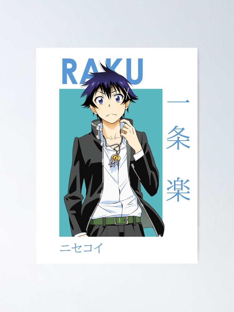 Raku Ichijo Nisekoi False Love Card Anime Poster for Sale by kino-san