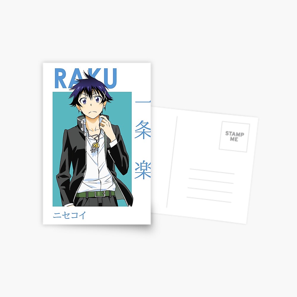 Raku Ichijo Nisekoi False Love Card Anime Laptop Skin for Sale by kino-san