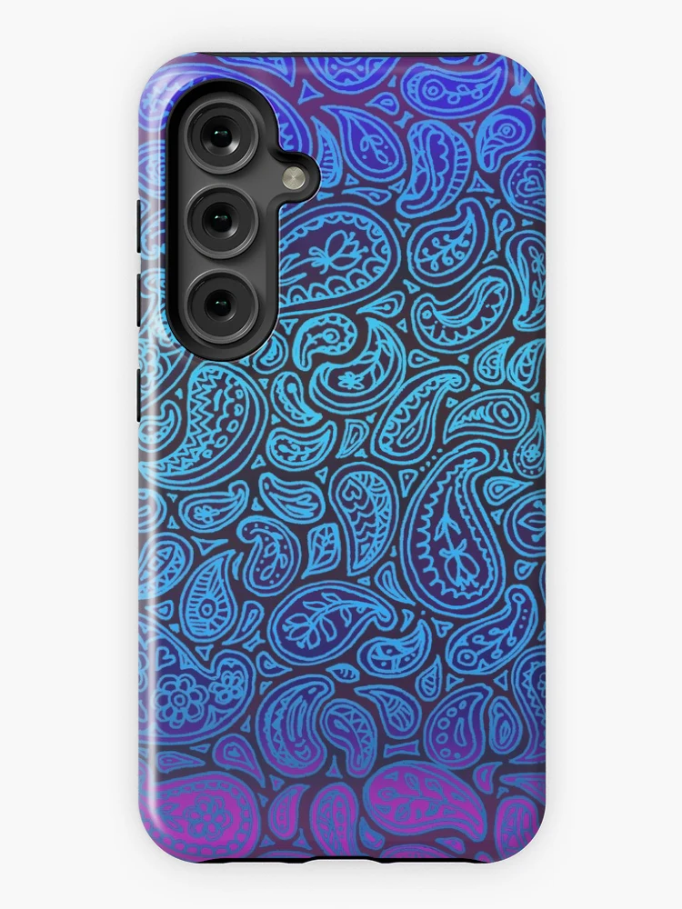 iPhone・スマホケース Society6 Rhino Patchwork Pattern - emerald & blue by Micklyn Society6 Rhino Patchwork Pattern - emerald & blue by Micklyn