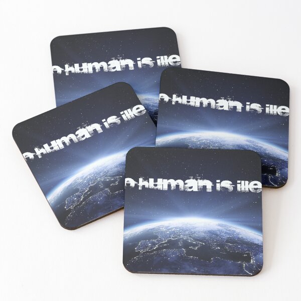 Item preview, NO HUMAN IS ILLEGAL designed and sold by gadgetworld.
