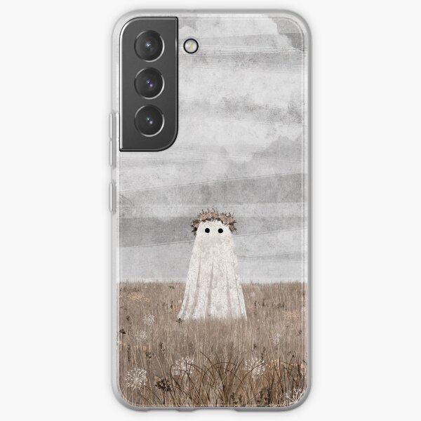 There's a Ghost in The meadow Autumn Samsung Galaxy Soft Case