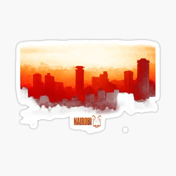 "Nairobi" Sticker for Sale by RikaGi Redbubble