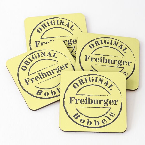 Item preview, Original Freiburg Bobbele - stamp Black Design designed and sold by iL PhotoArt Germany.
