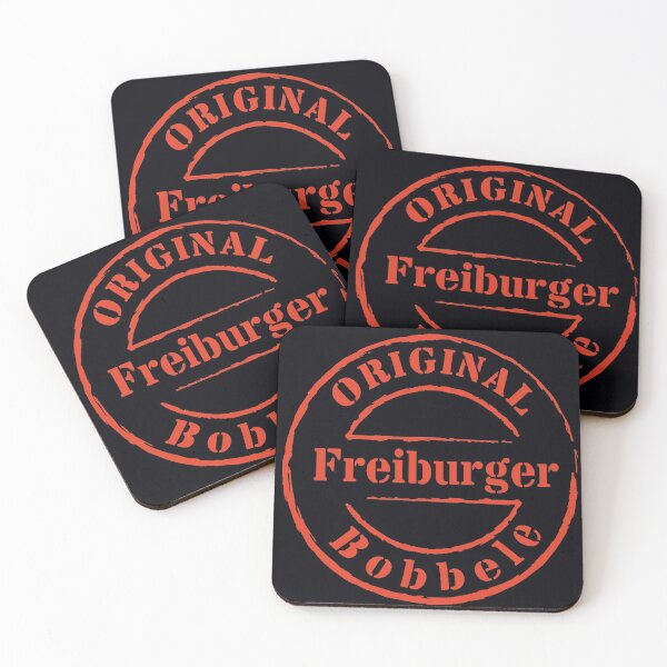 Item preview, Original Freiburger Bobbele - stamp Red Design designed and sold by iL PhotoArt Germany.