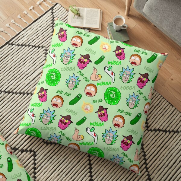 Rick and Morty Floor Pillow