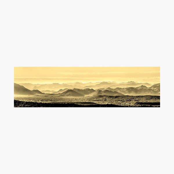 Golden Hills Of The Tonto Photographic Print