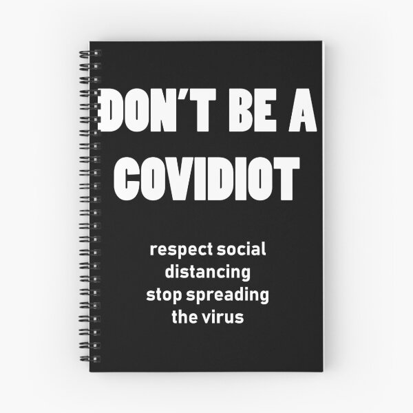 Item preview, don't be a covidiot designed and sold by tita74.