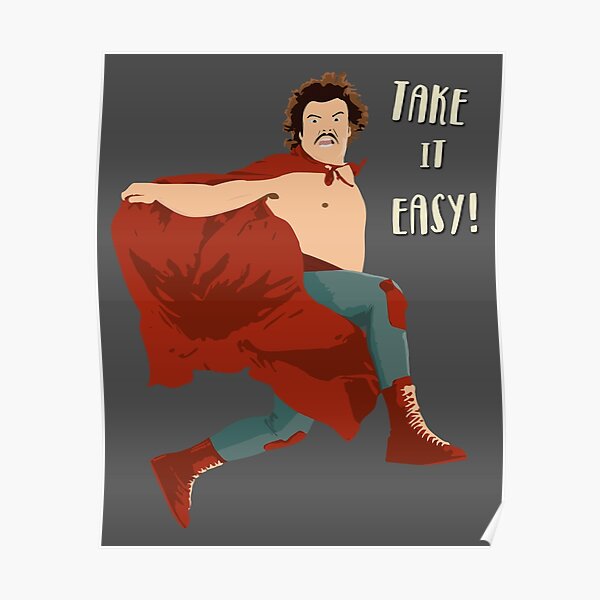 Take It Easy, El Luchador Mascarado Artwork Poster