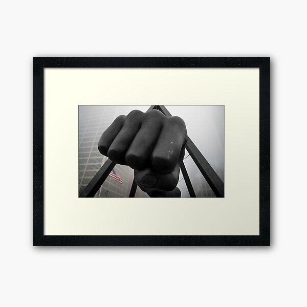 Item preview, Joe Louis Detroit Fist in the Fog designed and sold by Tina Logan.