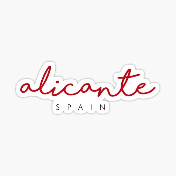 Item preview, alicante - spain - minimalist design -  designed and sold by Tropical Blood.