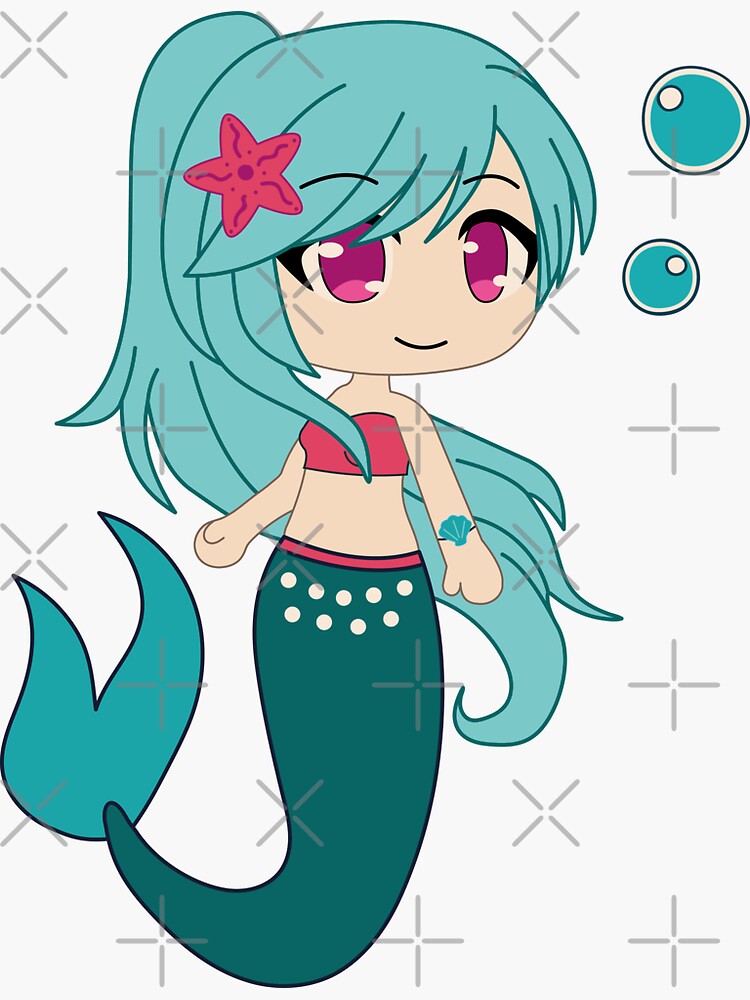 gacha #mermaid #edit #cute #cottoncandygirl - Gacha Mermaid, HD