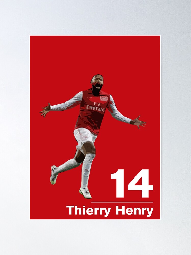 Thierry Henry Jersey Poster for Sale by slawisa