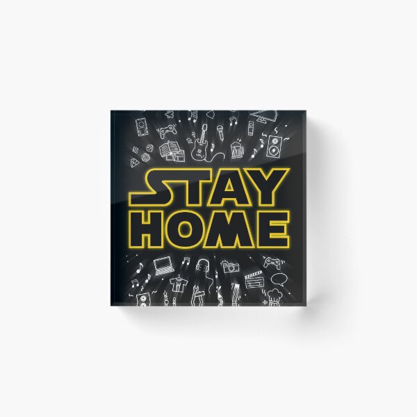 Item preview, Stay Home Collage designed and sold by Getsousa.