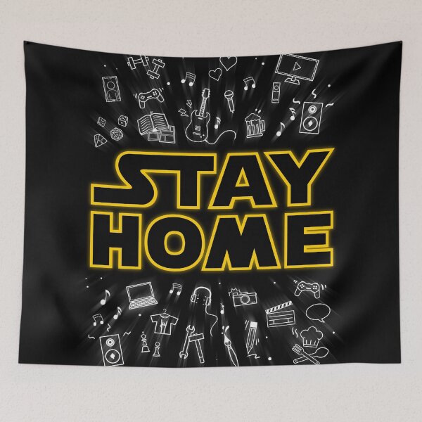 Item preview, Stay Home Collage designed and sold by Getsousa.
