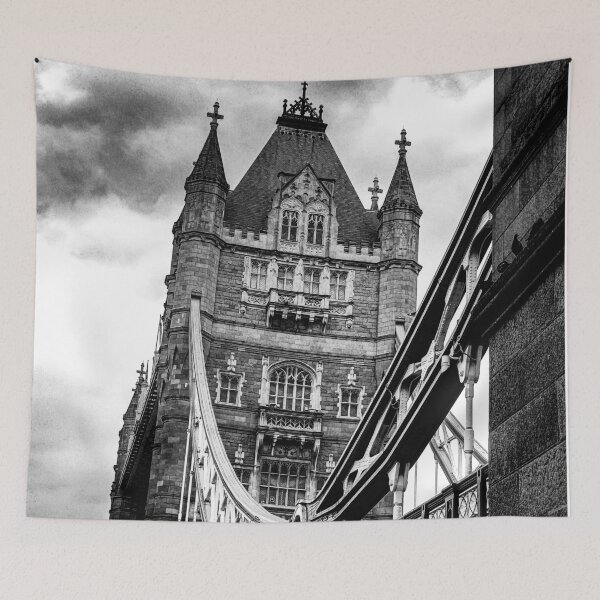 Item preview, Black and White London Bridge  designed and sold by ChloePorter17.