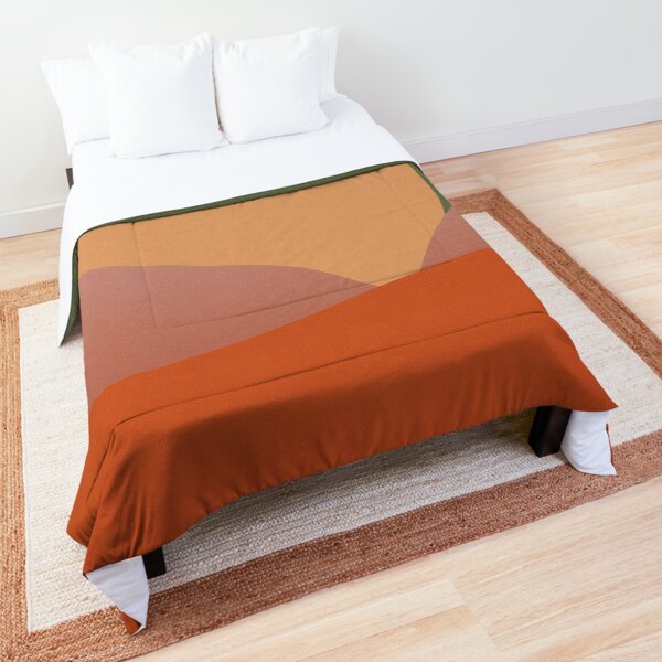Setting Sun Burnt Hues Comforter