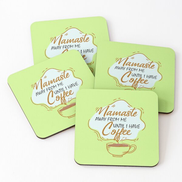 Item preview, Namaste away from me until I have coffee designed and sold by mwjupiter9999.