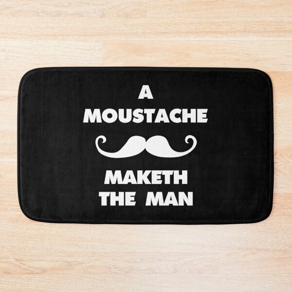 Item preview, A moustache maketh the man designed and sold by Slap-Cat.