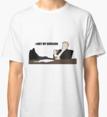 Not My Division - DI Lestrade (black text) Classic T-Shirt