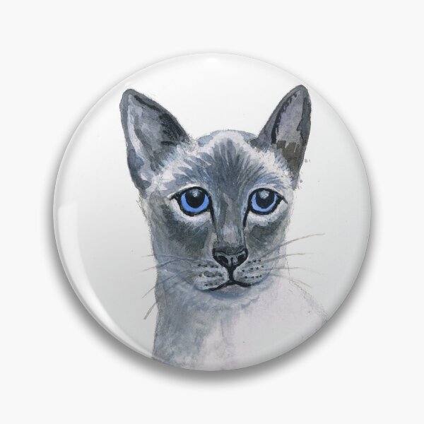 Item preview, blue point siamese cat designed and sold by mindgoop.