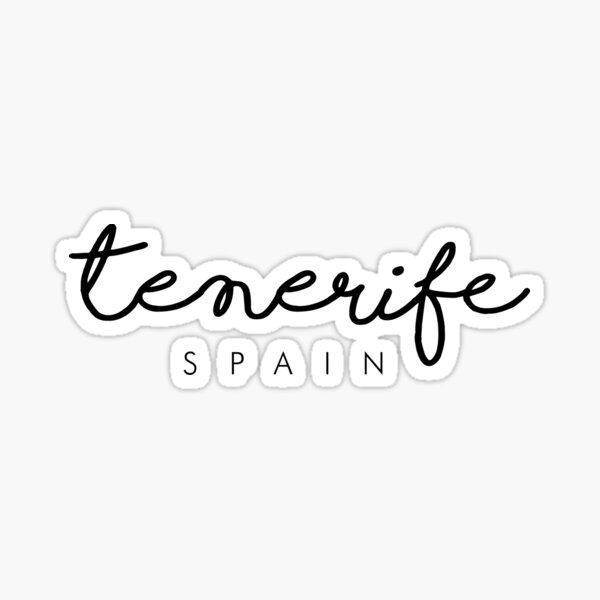 Item preview, Tenerife - Minimalist Design - Tipography - Spain  designed and sold by Tropical Blood.