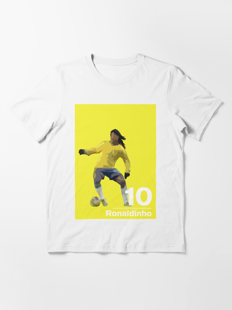 Brazil Ronaldinho 10 football t-shirt XL