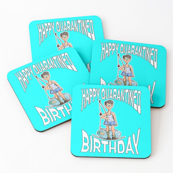 Item preview, Happy Quarantined Birthday - Covid 19 - Best gifts for 2020 survivors designed and sold by BestStuffDepot.
